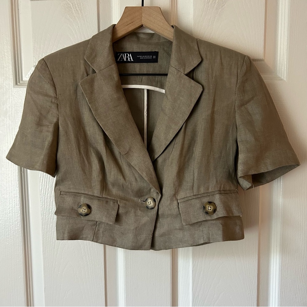 Zara Tan Skirt Set